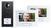 M-E VD ALU-6720 A video intercom deurbel bedraad voor twee appartementen antraciet