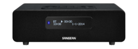 Sangean DDR-36 Black DAB+/FM-RDS digitale tafelradio met bluetooth aux zwart
