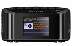 Sangean RCR-11 WF DAB+/FM digitale internet wekkerradio zwart