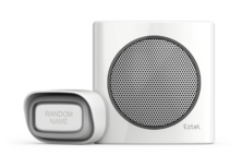 Extel diBi flash white draadloze deurbel 081735 met flitslicht
