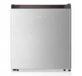 Heinrich's HKB 4188 SI mini koelkast met vriesvak zilver 44 liter voorzijde