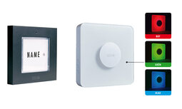 M-E BELL-441-A draadloze deurbel antraciet en LED-licht ontvanger