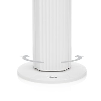 Tristar VE-5985 Compacte Torenventilator wit mini onderkant kolomventilator