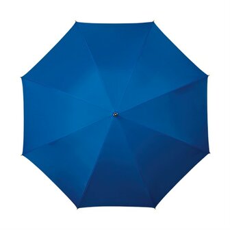 Falconetti luxe paraplu blauw met haak bovenkant