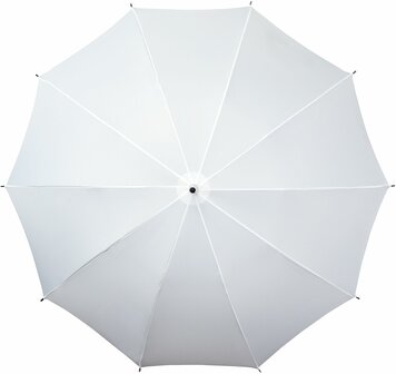 Falcone paraplu met schouderband windproof wit LR-3-8111 bovenkant