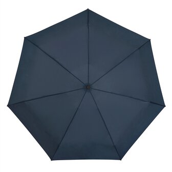 MiniMAX opvouwbare windproof paraplu die automatisch opent en sluit donkerblauw LGF-425-PMS 19-4026 TPX bovenkant