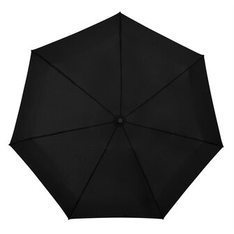 MiniMAX opvouwbare windproof paraplu die automatisch opent en sluit zwart LGF-425-8120 bovenkant