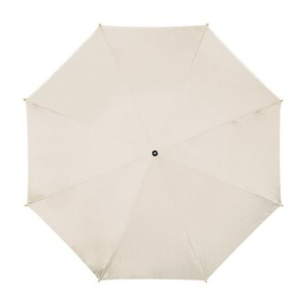 Falconetti luxe paraplu gebroken wit met haak bovenkant
