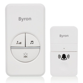 Byron DBY-23442 draadloze deurbelset