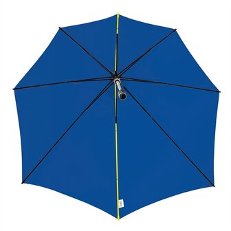 STORMaxi aerodynamische stormparaplu tot 100 kmh - blauw ST-14-8057 binnenkant