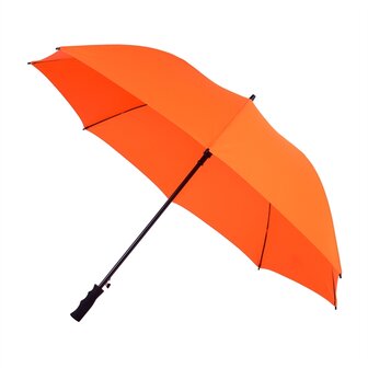 Falcone automatische windproof golfparaplu oranje GP-58-PMS021C voorkant