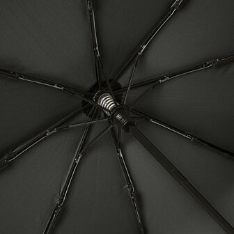 Fare Skylight 5749 grote opvouwbare paraplu zwart frame
