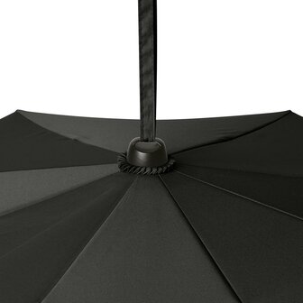 Fare Skylight 5749 grote opvouwbare paraplu zwart punt