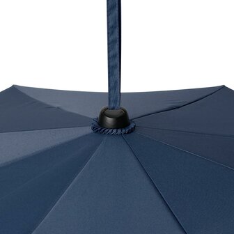 Fare Skylight 5749 grote opvouwbare paraplu donkerblauw punt