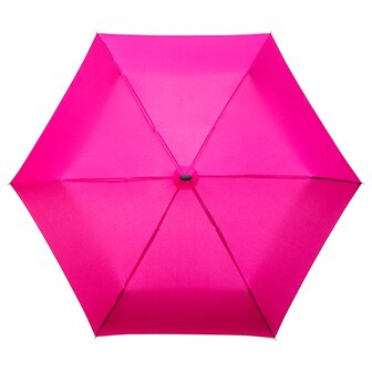 miniMAX platte vouwparaplu windproof paraplu magenta LGF-214-8017 bovenkant