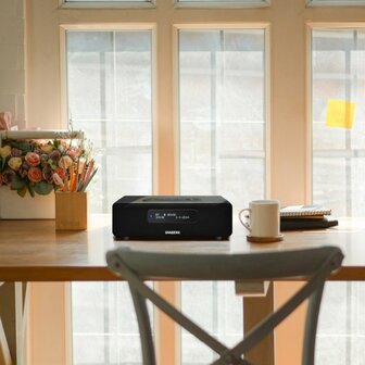Sangean DDR-36 Black DAB+/FM-RDS digitale tafelradio met bluetooth aux zwart