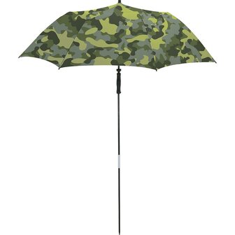 Fare Travelmate 6139 strandparasol en paraplu in &eacute;&eacute;n - camouflage donkergroen