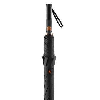 Fare Precious 7399 XL paraplu zwart koper 133 centimeter