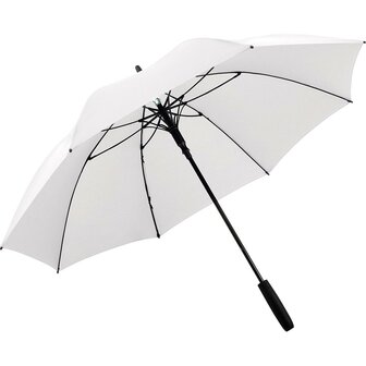 Fare Skylight 7749 windproof middelgrote paraplu met ledlamp wit