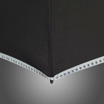 Fare 7395 Doggybrella automatische stormvaste golfparaplu met hondenpoepzakje zwart