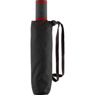 Fare Mini Style 5484 zakparaplu zwart rood