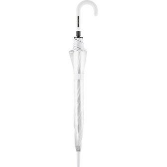 Fare Pure 7112 transparante paraplu met automatische opening wit