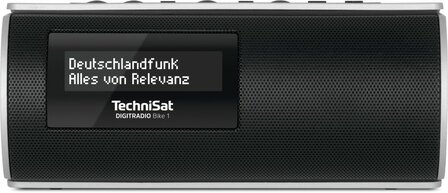 Technisat DIGITRADIO BIKE 1 DAB+/FM fietsradio voor op stuur zwart/zilver