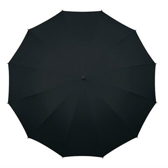 Falcone automatische golfparaplu zwart 110 centimeter GA-320-8120 bovenkant