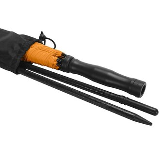 Fare Travelmate 6139 strandparasol en paraplu in &eacute;&eacute;n - oranje