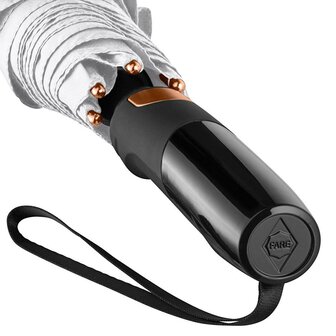 Fare Precious 7399 XL paraplu wit koper 133 centimeter