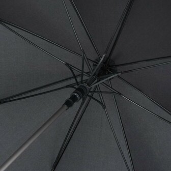 Fare Precious 7399 XL paraplu zwart titanium 133 centimeter flexibel glasvezel frame