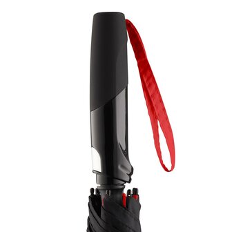 Fare Seam 4399 luxe windproof golfparaplu 115 cm zwart rood