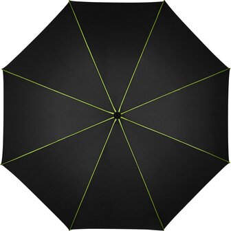 Fare Seam 4399 luxe windproof golfparaplu 115 cm zwart limegroen