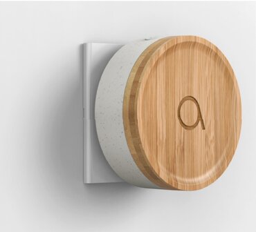 Avidsen 102498-3 draadloze en kinetische deurbel bamboe + 3 ontvangers ontvanger