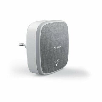 Thomson 513133 draadloze deurbel met kinetische knop en 3 plug-in ontvangers stopcontact