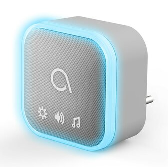 Avidsen Sona-T Plug-In draadloze deurbel met flitslicht op netstroom