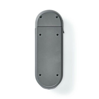 Nedis SmartLife WIFICDP20GY videodeurbel zwart achterzijde