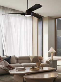 Beacon Line plafondventilator zwart 132 centimeter 213358