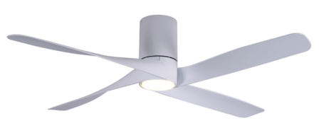 Beacon Riviera plafondventilator wit 132 cm 213350 met licht