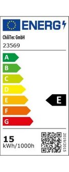 Chilitec wandlamp Tortuguero met bewegingssensor IP65 15W 4000K