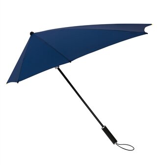 stormparaplu donkerblauw stormaxi