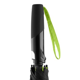 Fare Seam 4399 luxe windproof golfparaplu 115 cm zwart limegroen