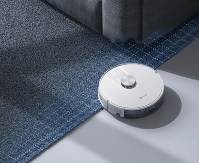 Ezviz RE4 slimme robotstofzuiger met dweilfunctie wit 4000 Pa detectie tapijt