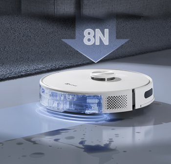 Ezviz RE4 slimme robotstofzuiger met dweilfunctie wit 4000 Pa dweildruk 8N