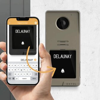 Extel 720335 Digital Connect bedrade video intercom buitenunit