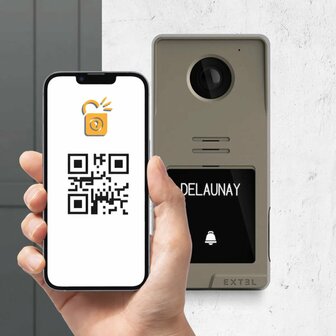 Extel 720335 Digital Connect bedrade video intercom buitenunit