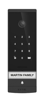 Extel 720330 Open 3K bedrade video intercom met toetsenbord en 7 inch scherm buitenunit