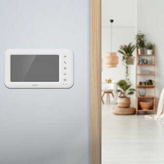Avidsen 112302 Elia Smart 2 Wifi bedrade intercom met camera + app scherm