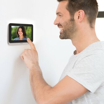 Philips 531047 WelcomeEye Lite 2 bedrade intercom deurbel met camera scherm