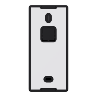 Aqara Smart Video Doorbell G410 Select - bedrade &amp; draadloze videodeurbel met gong - zwart achterzijde